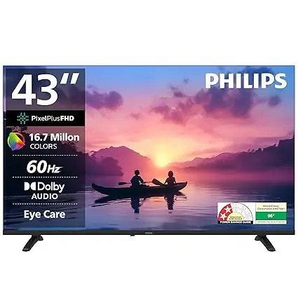 Philips 108 cm (43 inches) 6100 Series Full HD Smart Google TV